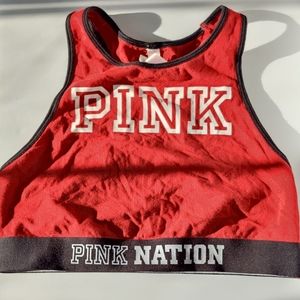 Victoria's Secret Pink racer back sports bra